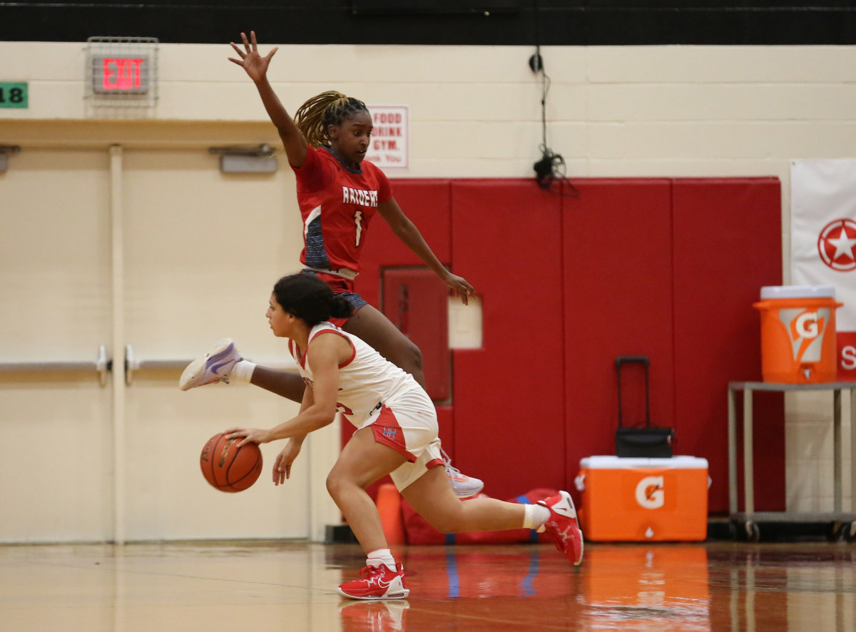 Midlothian Heritage Denton Ryan Texas girls basketball UIL 5A bi-district playoffs 021423 Brian McLean 7